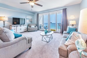 Appart'hôtel, 1 très grand lit et 1 canapé-lit (Laketown Wharf 1403) | Coin séjour