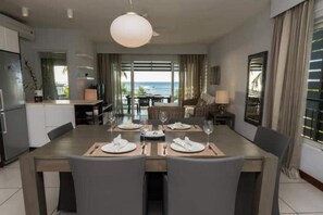 Dining - AH 5-Seafront,Premium,Luxurious,Serviced Apartment (Pointes Aux Biches)