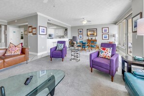 Condo, Multiple Beds (Hidden Dunes 1303) | Living area