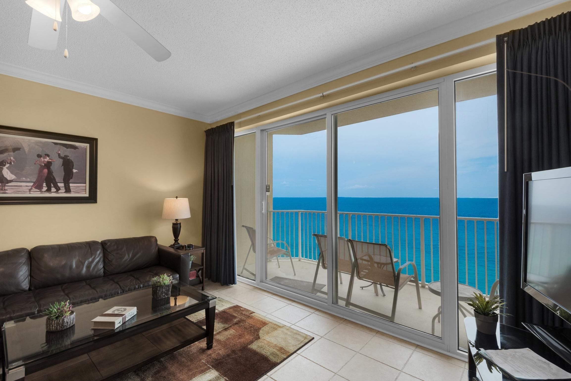 Condo, Multiple Beds (Boardwalk 1405) | Living area | TV