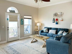 Lägenhet - flera sängar (Vista del Mar I - Ocean Overlook 302) | Vardagsrum | Tv