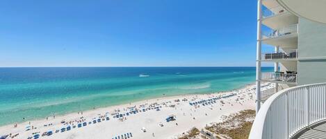 Condo, Multiple Beds (Twin Palms 1401) | Beach | On the beach