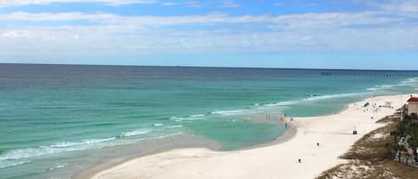 Appartement, meerdere bedden (Ocean Villa Penthouse #2302) | Strand | Aan het strand