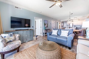 Condo, Multiple Beds (Ocean Villa 1406) | Living area