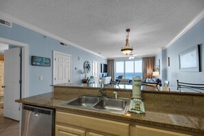 Condo, Multiple Beds (Ocean Villa 1101) | Private kitchen