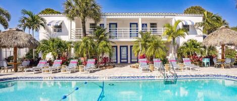 Una piscina climatizada