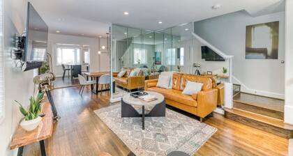 A peaceful 8-guest home nestled beside Fort Dupont Park