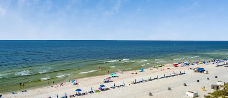Condo, Multiple Beds (Grandview East 502) | Beach | On the beach