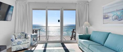 Condo, Multiple Beds (Grandview East 304) | Living area | TV