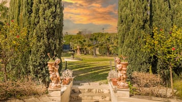 Vue sur le jardin
