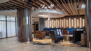 Sala de estar en el lobby