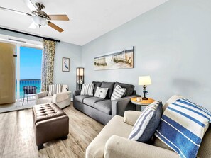 Condo, Multiple Beds (Grand Panama 1-1401) | Living area - Grand Panama 1-1401 (Panama City Beach)