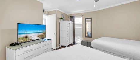 Condo, varias camas (Edgewater Tower 2-408) | 2 habitaciones y wifi