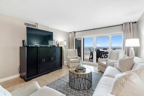 Condo, Multiple Beds (Sandy Key 335) | Living area | TV - Sandy Key 335 (Pensacola)