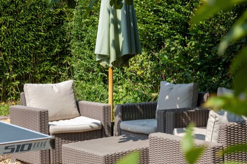 Atlas Guesthouse: your cottage between the woods and Bruges