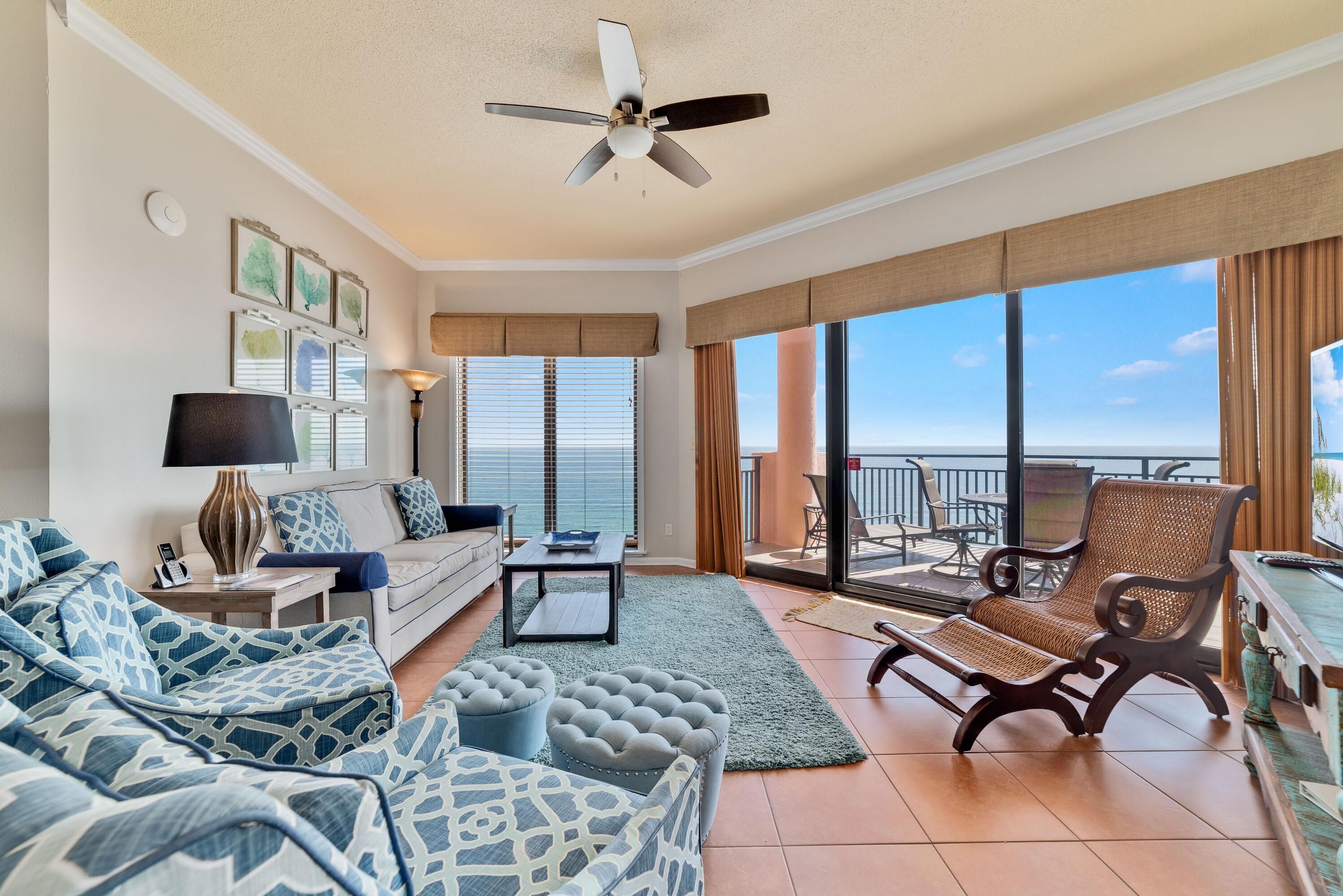 Condo, Multiple Beds (Seachase 1503W) | Living area | TV