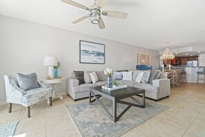 Condo, Multiple Beds (Summerchase 1107) | Living area | TV