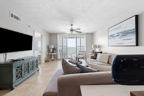 Condo, Multiple Beds (Summerchase 1107) | Living area | TV