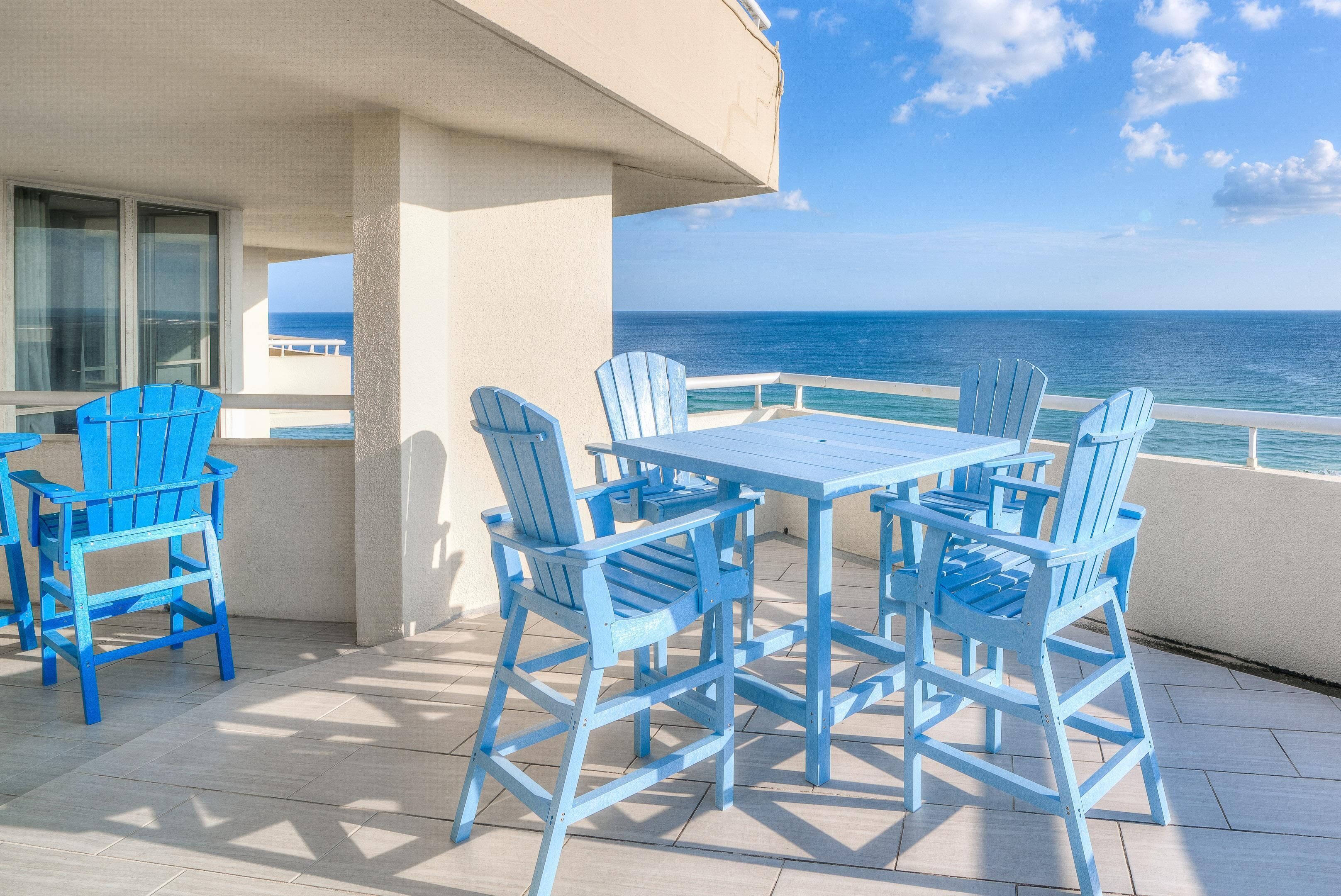 คอนโด, เตียงคิงไซส์ 1 เตียง และโซฟาเบด (Perdido Sun 916) | รับประทานอาหารกลางแจ้ง