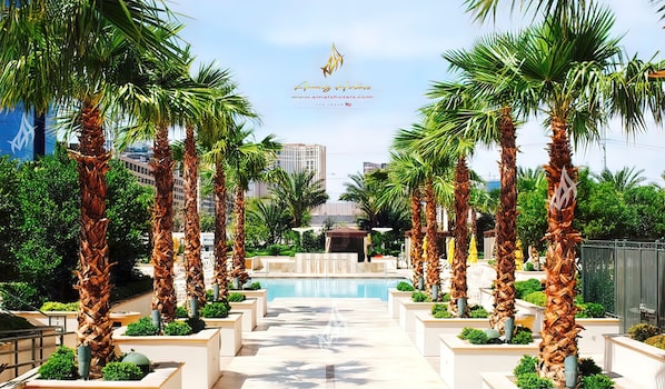 Alberca al aire libre