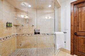 Hair dryer, towels