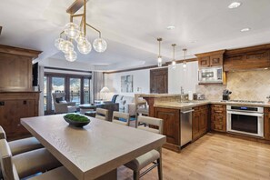 Fridge, microwave, stovetop, dishwasher - The Aspen Mountain Residences 14BC - 2 Bedroom Residence (Aspen)