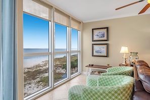 Condo, Multiple Beds (SeaSpray West 503- Gulf Front) | Living area | TV