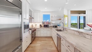 Condo, Multiple Beds (Vista Del Mar 201) | Private kitchen | Oven, toaster, paper towels - Vista Del Mar 201 (Pensacola)