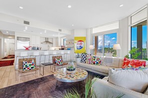 Appart'hôtel, plusieurs lits (Vista Del Mar 201) | Intérieur
