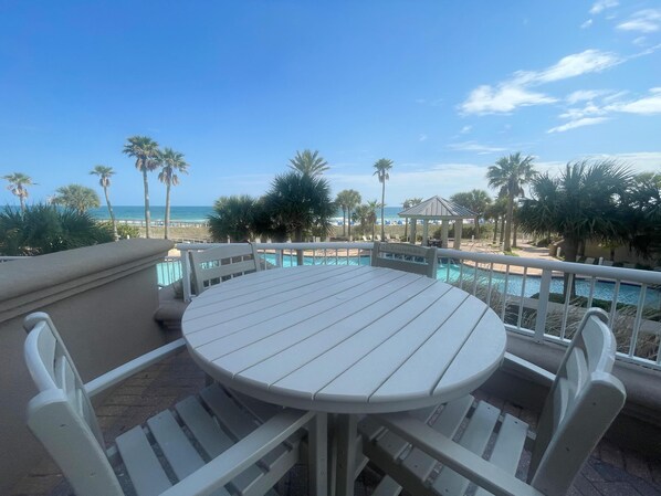 Condo, Multiple Beds (Indigo East 901 + Den w/Cabana !) | Outdoor dining - Indigo East 901 + Den W/cabana ! (Pensacola)