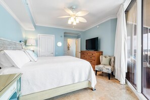 Condo, várias camas (Beach Colony East 16B-Penthouse) | 3 quartos, ferros/tábuas de passar roupa, Wi-Fi