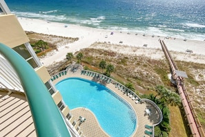 Condo, várias camas (Beach Colony East 8C) | Piscina | Piscina interna, piscina externa