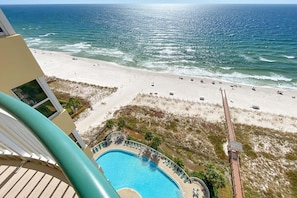 Condo, várias camas (Beach Colony East 13C) | Piscina | Piscina interna, piscina aquecida