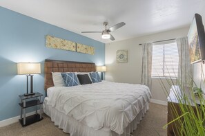 2 間睡房、熨斗/熨衫板、可攜式嬰兒床、免費 Wi-Fi