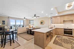 Condo, Multiple Beds (Indigo East 502) | Private kitchen | Oven, toaster, paper towels - Indigo East 502 (Pensacola)