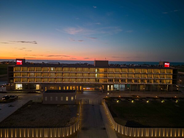 Fassade der Unterkunft