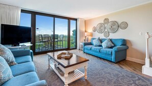Leilighet, flere senger (Perdido Towers East 104) | Oppholdsområde