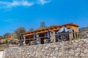 Stuga Deluxe | Terrass/Patio