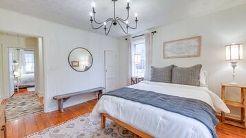 2 chambres, bureau, accès Internet, draps fournis