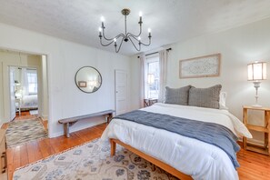 2 chambres, bureau, Wi-Fi, draps fournis