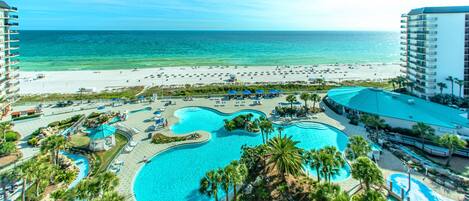 Appart'hôtel, plusieurs lits (Edgewater Tower 2-407) | Piscine