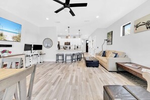 House, Multiple Beds (Casa Blanca Cove) | Living area | TV - Casa Blanca Cove (Panama City Beach)