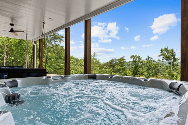 Bain à remous extérieur
