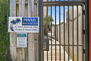 Exterior detail - St. Martin Beachwalk Villas 412 (Destin)