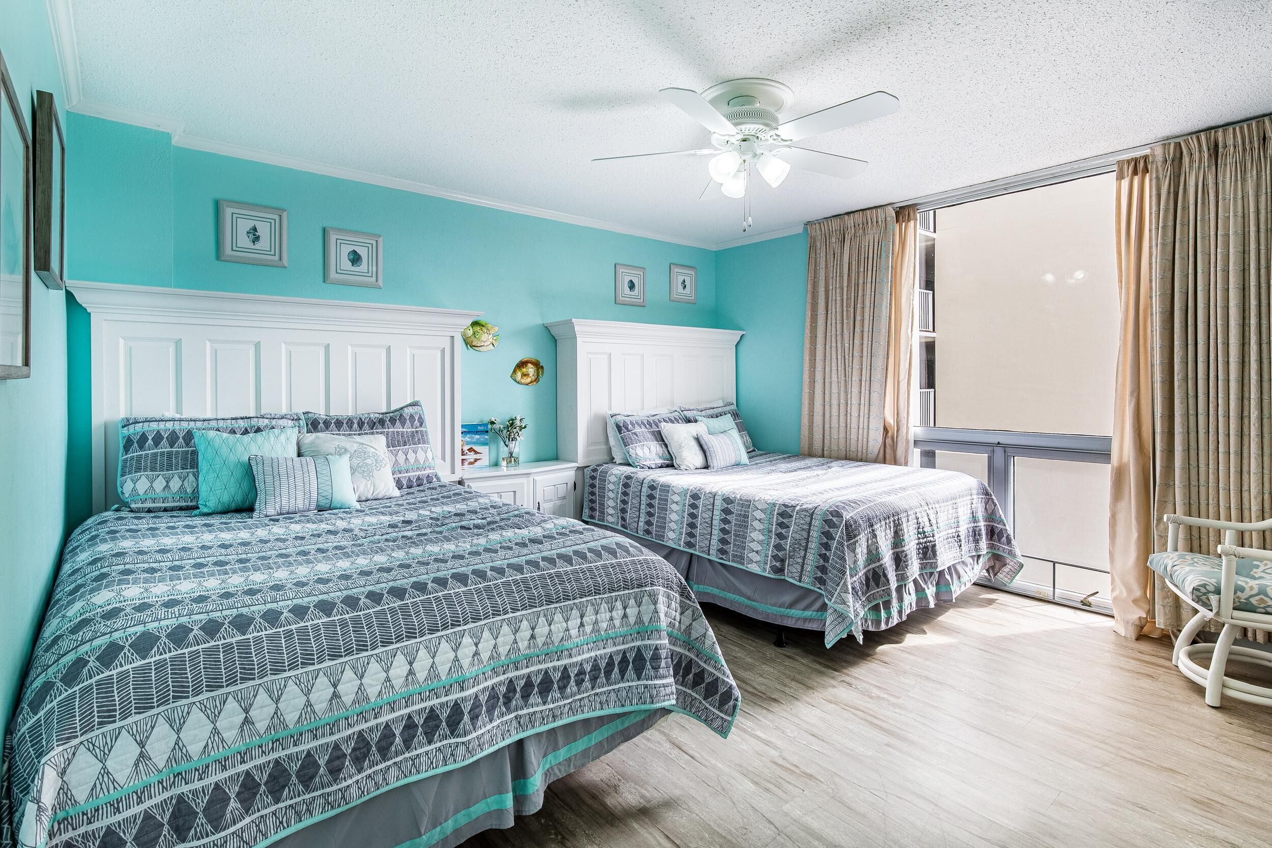 公寓客房, 多張床 (Shoreline Towers 3061) | 3 間睡房、Wi-Fi