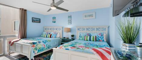 콘도, 침대(여러 개) (Shoreline Towers 2025) | 2 개의 침실, WiFi