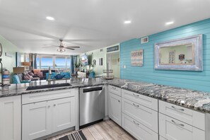Condo, Multiple Beds (Shoreline Towers 2025) | Private kitchen | Oven, toaster