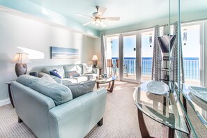Condo, Multiple Beds (Sea Dunes 603) | Living area | TV - Sea Dunes 603 (Fort Walton Beach)