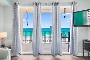 Condo, Multiple Beds (Sea Dunes 603) | Living area | TV - Sea Dunes 603 (Fort Walton Beach)