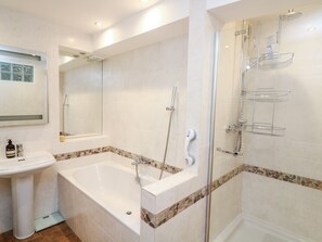 Shower, hair dryer